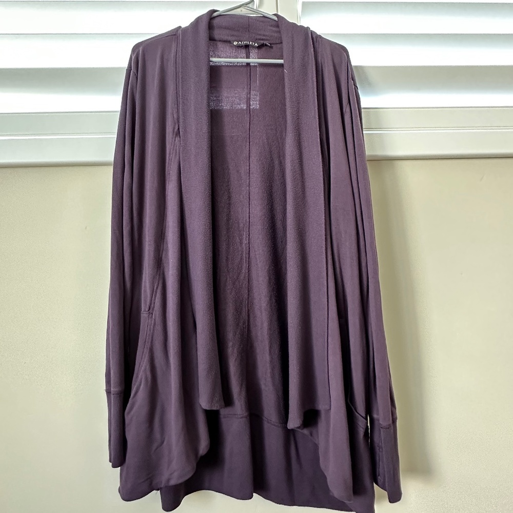 Athleta Pranayama Wrap XL in purple